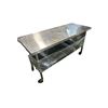 Image 2 : Restaurant Grade Stainless Steel Prep Table 6' L