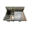 Image 2 : Commercial Stainless Steel Utility Sink with Counter