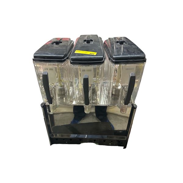 Triple Bowl Cold Beverage Dispenser