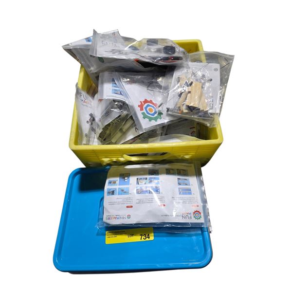 Large Group of Mini Makers Hand & Craft Supplies - includes Electronic Components/Cables/Tools & Mor