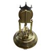 Image 6 : Vintage Gruen Anniversary Clock Glass Dome & Brass Hourglass Sand Timer