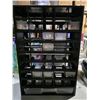 Image 4 : Group of 3 Multi-Drawer 18" H Storage Cabinets - includes Contents (Electric Components, Small Woode