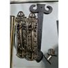 Image 5 : Group of Collection of Antique Style Brass Door Hardware & Handles - includes Set of Dragon Handles,