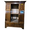 Image 1 : Vintage Wooden Wardrobe Used for Movie Set Dec - approx. 58" x 19" x 80" (Front Door is missing)