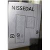 Image 2 : BNIB Nissedal White Frame Mirror - 65x150cm