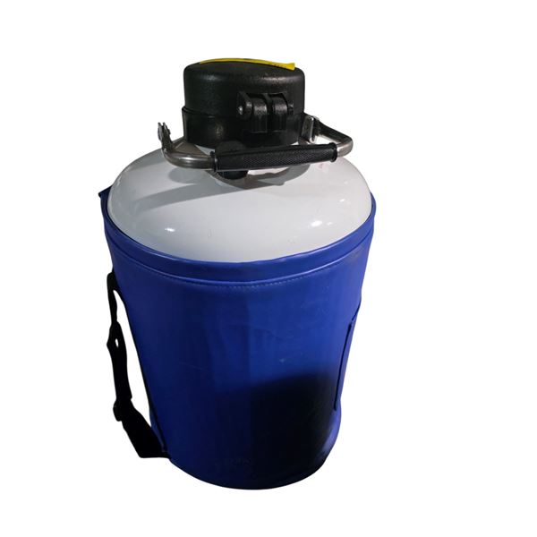 Liquid Nitrogen Dewar Storage Tank with Lock & Key