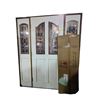 Image 1 : Movie Set Dec Decorative Exterior Entry Door Glass Panels & Full Length Mirror