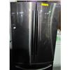Image 2 : Samsung Black Stainless-Steel French Door refrigerator - Model RF220NCTASG (Used Condition - Not Tes