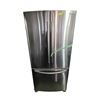 Image 1 : Samsung Black Stainless-Steel French Door refrigerator - Model RF18HFENBSRIAC  (Used for Movie Set D