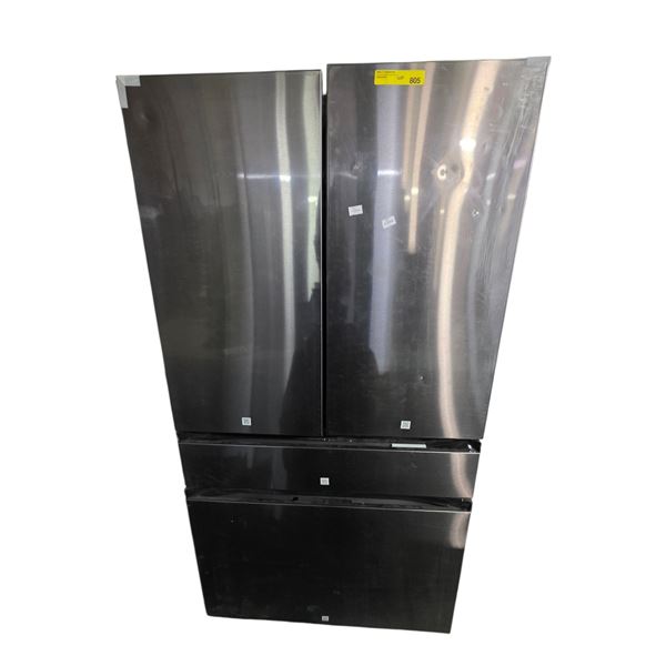 Samsung Stainless Steel French Door Refrigerator - Like NEW, Used for Movie Set Dec Purpose (dents o