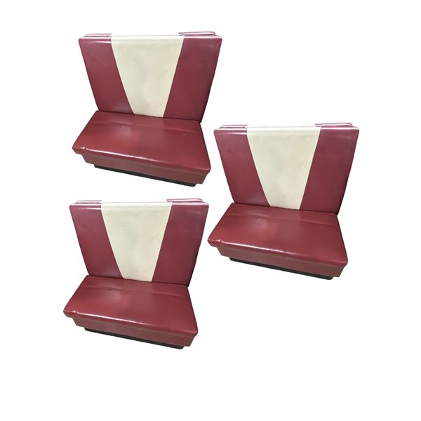 Group of 3 Diner Booths
