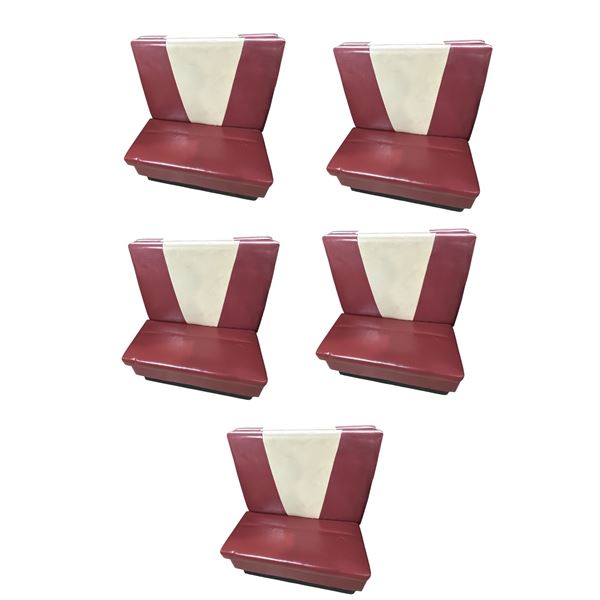 Group of 5 Diner Booths
