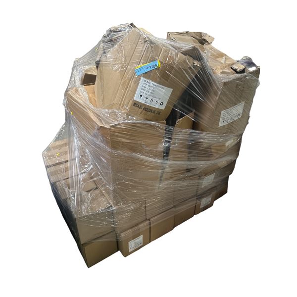 Pallet of Misc - Screw Caps, Liquid Trays, 4" Darkroom Vents, 24 Hour Plug in Timer, Etc.