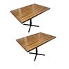 Image 1 : Group of 2x Wooden Restaurant Style Table