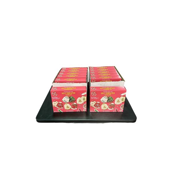 Group of 2 Boxes of Ugly Sweater Cookie Kit - Approx. 6 Per Box