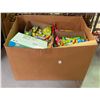 Image 2 : Box of Various Candy - Skittles Gummies, Starburst Goodies, Etc.