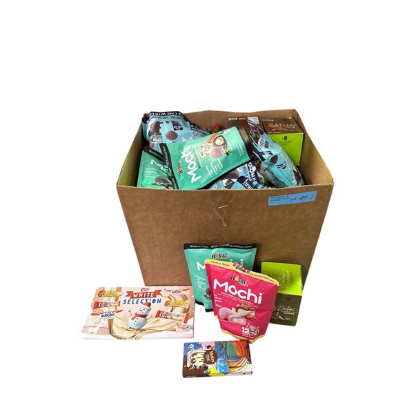 Box of Various Chocolate/Candy - Various Mochi, Dubai Chocolate Cone, Chocolate Bars, Dubai Bars, Et