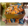 Image 2 : Box of Various Chips - Doritos Cheese, Cool Original, Pringles Enchilada, Etc.