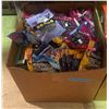 Image 2 : Box of Various Candy - Schure Candy, Cats Dutch Licorice, Bears Dutch Licorice, Bubble Dozer, Etc.