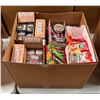 Image 2 : Box of Various Chocolate/Candy - Cocoa Delights, Tic Tac Chew, Maple Candy, Ginger Candy, Etc.