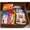 Image 2 : Box of Various Candy - Sour Punch Filled Straws, Cereal Straws, Creme Savers, Bubblegum Kids, Etc.