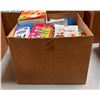 Image 3 : Box of Various Candy - Sour Punch Filled Straws, Cereal Straws, Creme Savers, Bubblegum Kids, Etc.