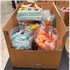 Image 2 : Box of Various Candy - Chupa Chups, Rock Candy on Stick, Gummy Snack Pack, Etc.