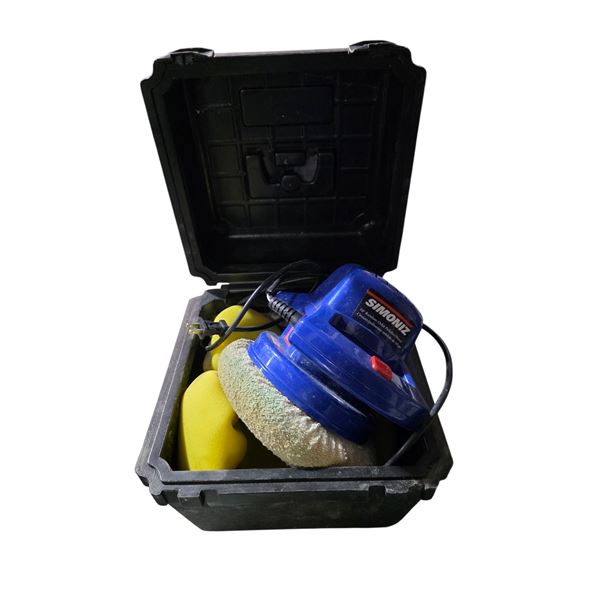 Simoniz 10"Orbit Polisher & Waxer w/ Storage Case - Not Tested