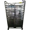 Image 3 : Restaurant Equipment Stainless Steel Serving Tray Rack - approx. 3ft x 70" H