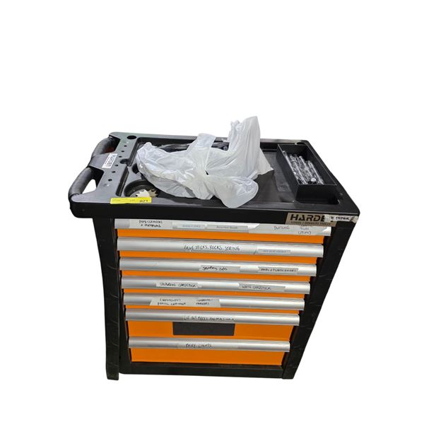 Harden 7-Drawers Trolly Tools (as-is - includes contents)