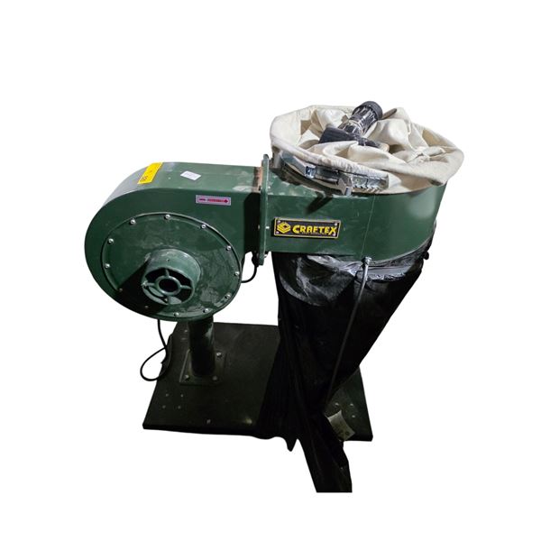 Craftex 110V Green P)portable Industrial Dust Collector - Used Condition (Not Tested)
