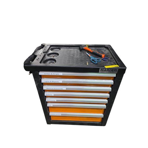 Harden 7-Drawers Trolly Tools (as-is - includes contents)