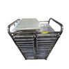 Image 2 : Restaurant Equipment Stainless Steel Serving Tray Rack - approx. 3ft x 70" H