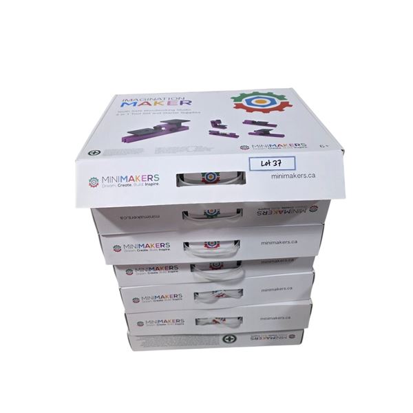 NEW - Group of 7 MiniMakers 4 in 1 Tool Set & Starter Supplies