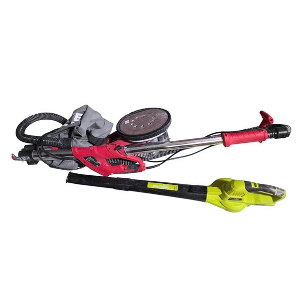 XDove Wall Sander &Snapfresh Cordless Leaf Blower (Used Condition - Not Tested)