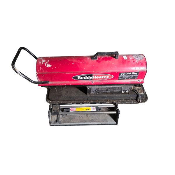 Reddy Heater 70,000 BTU Kerosene Forced Air Heater with Thermostat - Model RC70ET (Not Tested)