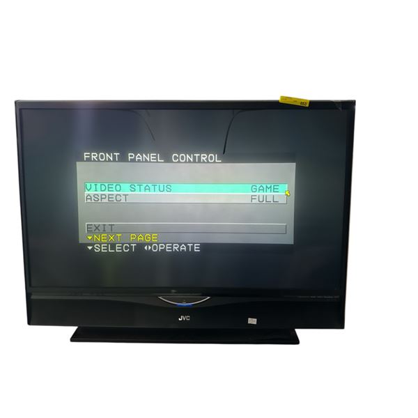2006 JVC TV - Model HD-52G787 (Working Condition - Used for Movie Set Dec)