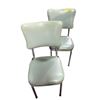 Image 1 : Set of 2 Mid-Century Richardson Style Retro Mint Green Dinner Chairs