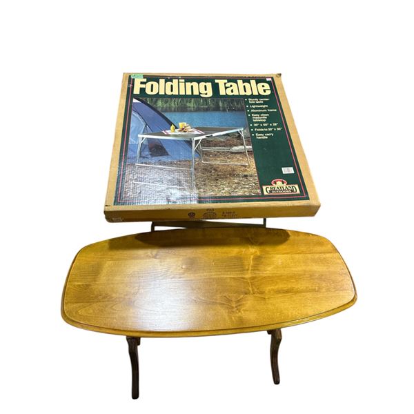 Camping Aluminium Folding Table & Plant Pot
