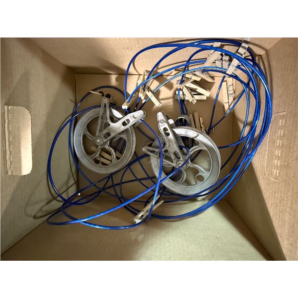 Movie Set Dec Pallet - includes Floor Lamps, Paint Supplies, Table Cloths & More