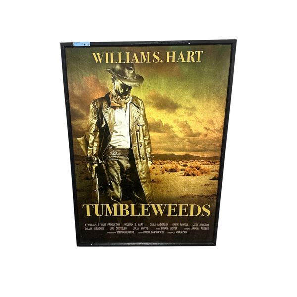 Movie Theater Poster Frame Picture "Tumbleweeds" - approx. 42" x 57" H