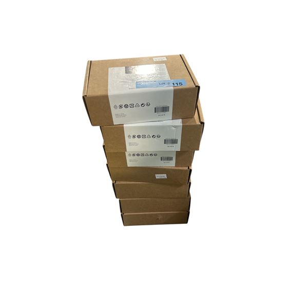 Group of 7 New Amazonbasics Privacy Lever Polished Brass - Colour & Model may vary