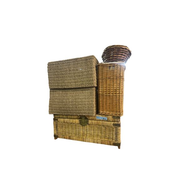 Group of Various Baskets