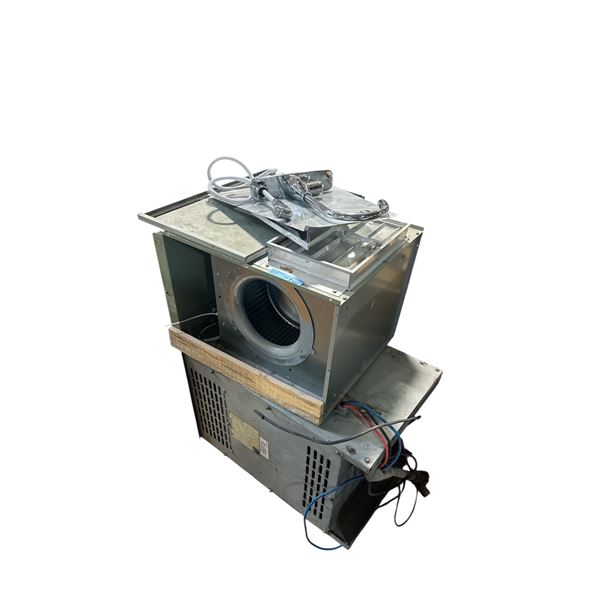 Commercial HVAC Blower Assembly with Fan Housing & Electrical Components