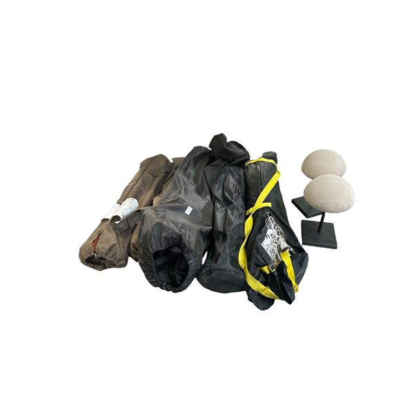 Group of Various - Foldable Tap, Net, Camping Chair, Etc.