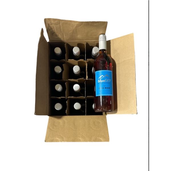 Case of 12 x 750ml Blue Sky Estate Winery Blue Rose 2017