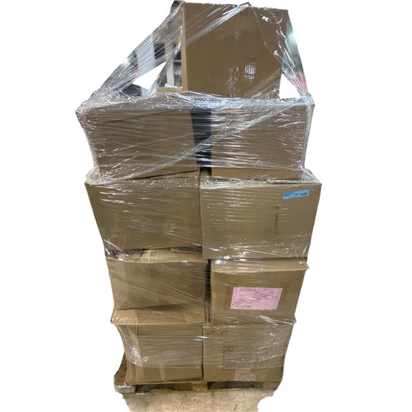 Surprise Pallet of Movie Set Dec - RC Car, Toasters, Silver Vase, Pad Lock, Etc.