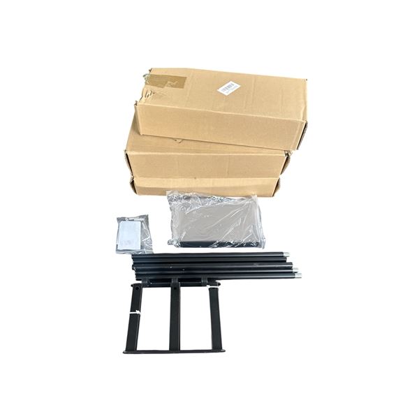 Group of 3 New in Box Towel Racks for Bathroom Black