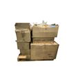 Image 1 : Pallet of Misc - Base Plates, Laura Lounger Brown, Metal Planter, Etc,