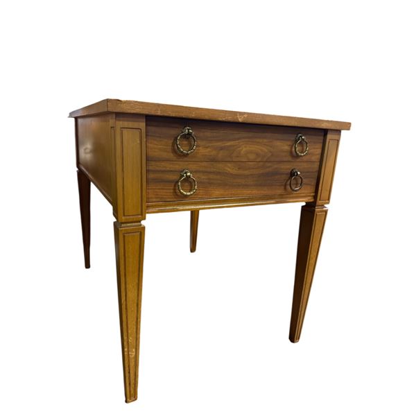 Pair of Traditional Wood End Tables